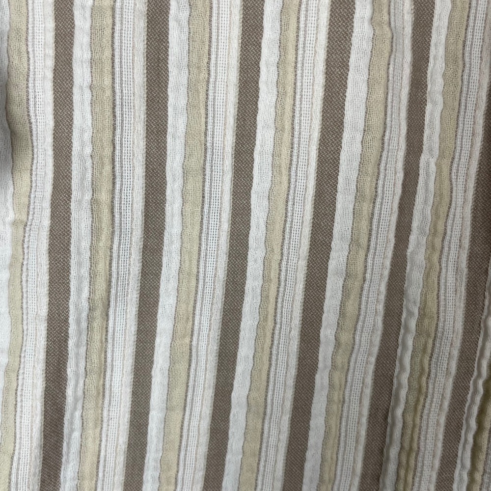 Aerie Day-Off Cover Up Shirt Size XL Striped Gauzy Cotton Casual Beach Vacation - Picture 8 of 11